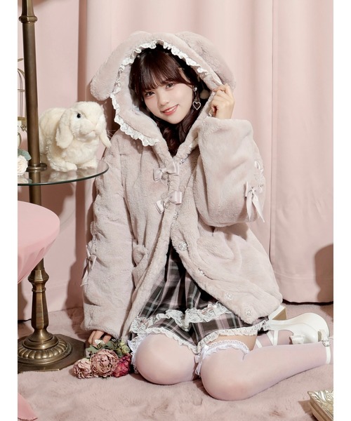 NOEMIE（ノエミー） ブルゾン アウター うさ耳ポケットハート袖