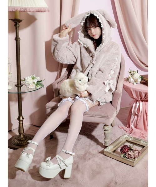 NOEMIE（ノエミー） ブルゾン アウター うさ耳ポケットハート袖