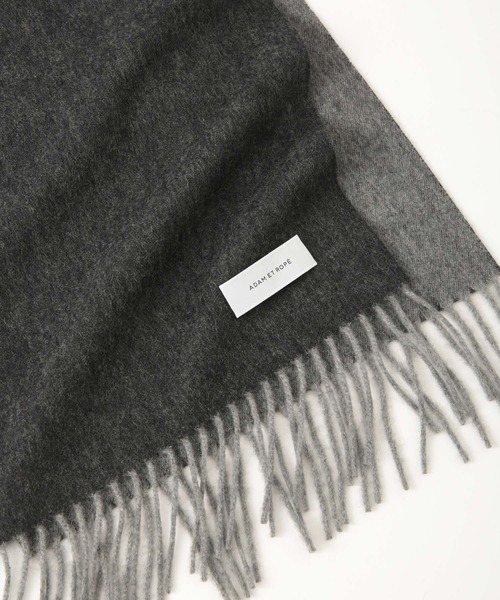 「ADAM ET ROPE'」 マフラー FREE ブラウン系その他3 メンズ_画像7