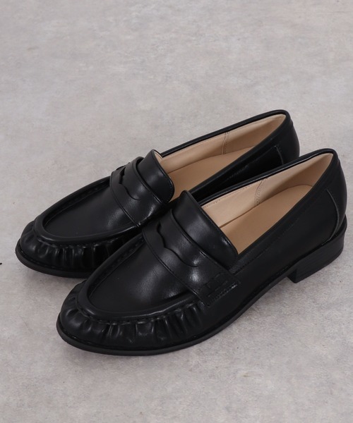 archives（アルシーヴ） ローファー ギャザーローファー レディース