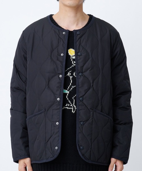 「TAION」 ダウンジャケット S ブラック メンズ_画像4