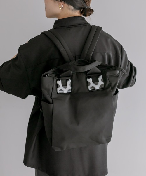 ear PAPILLONNER（イア パピヨネ） リュック FREE ブラック レディース