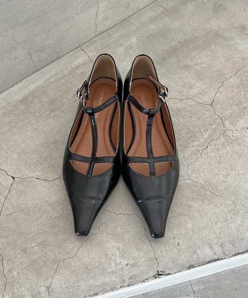 「CAPRICIEUX LE'MAGE」 パンプス 38 ブラック レディース_画像5