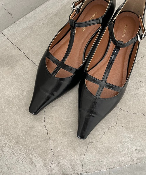 「CAPRICIEUX LE'MAGE」 パンプス 38 ブラック レディース_画像7