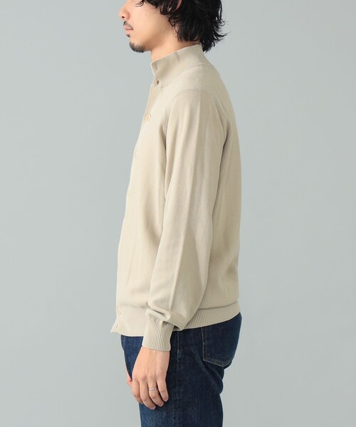 セーター ニット FILIPPO DE LAURENTIIS / コットン ハイネック カーディガン メンズの画像