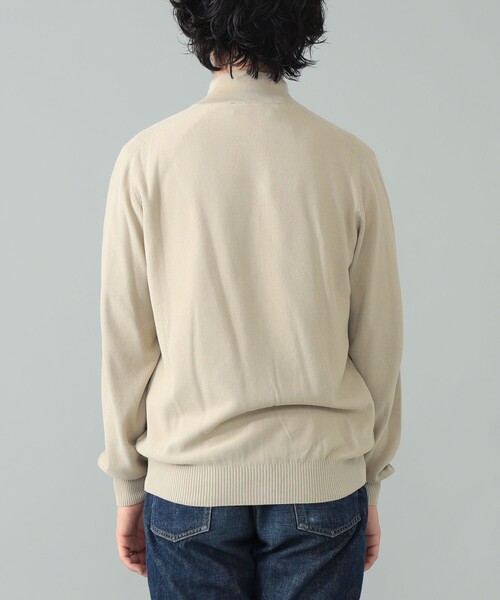 セーター ニット FILIPPO DE LAURENTIIS / コットン ハイネック カーディガン メンズの画像