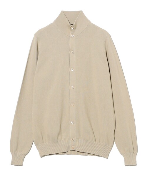 セーター ニット FILIPPO DE LAURENTIIS / コットン ハイネック カーディガン メンズの画像