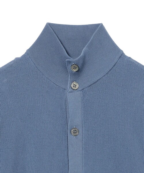 セーター ニット FILIPPO DE LAURENTIIS / コットン ハイネック カーディガン メンズの画像