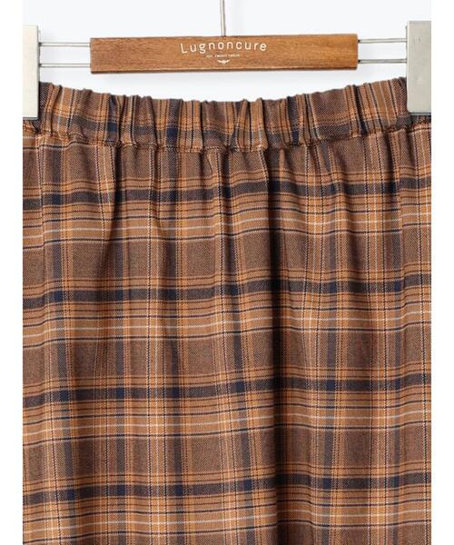 「Lugnoncure」 ロングスカート フリ- ベージュ レディース_画像9