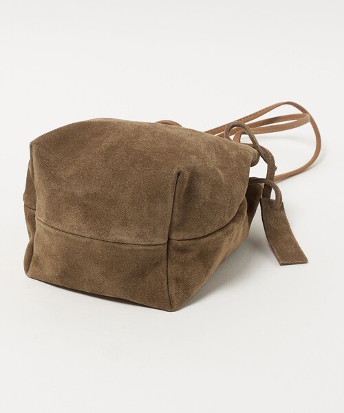 BEAUTY＆YOUTH UNITED ARROWS ハンドバッグ 「LA UNIQA」スエード 巾着