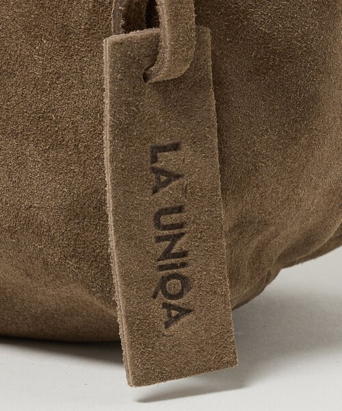 BEAUTY＆YOUTH UNITED ARROWS ハンドバッグ 「LA UNIQA」スエード 巾着