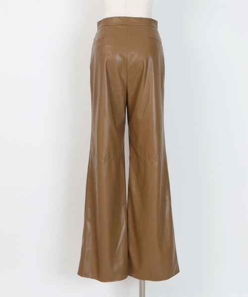 「ur's」 パンツ L キャメル レディース_画像4