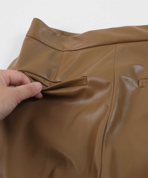 「ur's」 パンツ L キャメル レディース_画像7