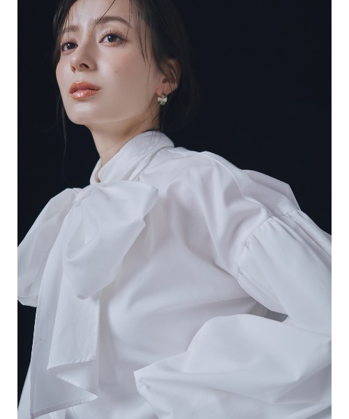 anuans（アニュアンス） ブラウス シャツ Anniv.バルーンスリーブ