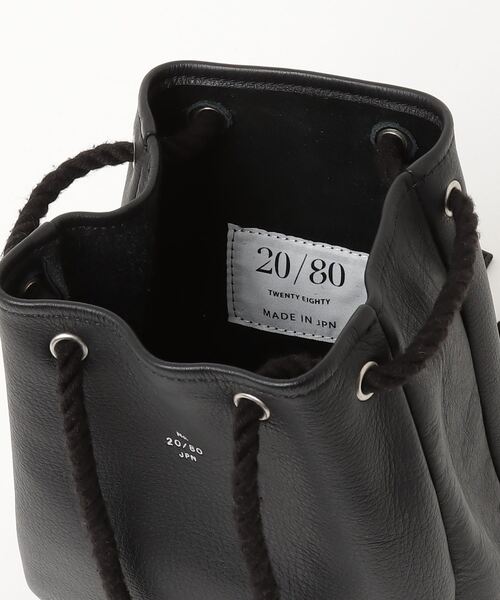 「20/80」 ショルダーバッグ FREE ブラック メンズ_画像4