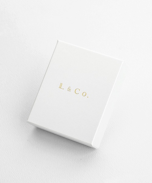 「Jewel closet by L&Co.」 ピアス（片耳用） SMALL ゴールド レディース_画像4