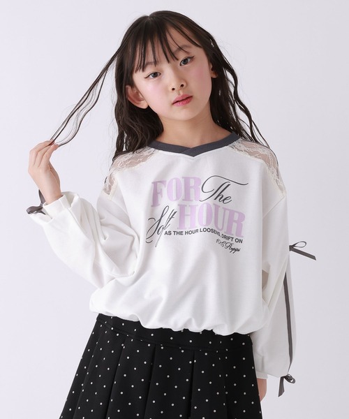 repipi armario（レピピアルマリオ） tシャツ 「10C REPIPI」レース
