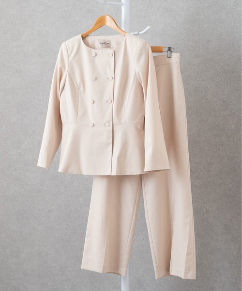 「DRESS LAB」 セットアップ L ベージュ レディース_画像3