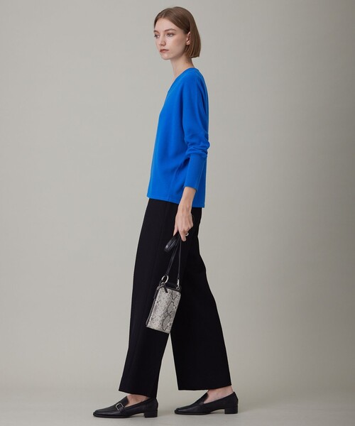 「ICB」 長袖ニット X-SMALL ベージュ レディース_画像6