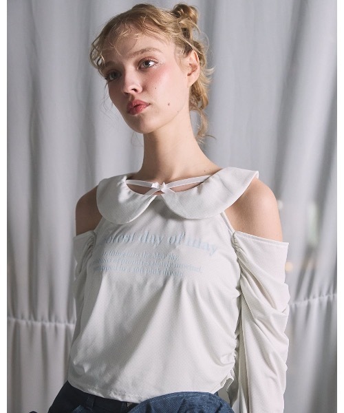 lilLilly（リルリリー） キャミソール レースカップ付きキャミソール