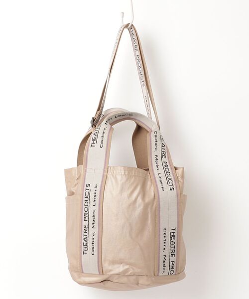 「THEATRE PRODUCTS」 2WAYバッグ ONE SIZE ピンクゴールド レディース_画像2