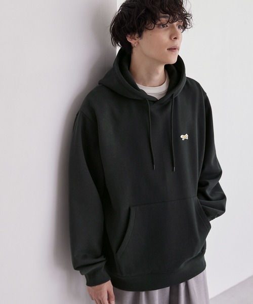 「PENNEYS」 プルオーバーパーカー M ライトグレー レディース_画像4