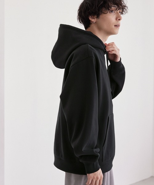 「PENNEYS」 プルオーバーパーカー M ライトグレー レディース_画像6