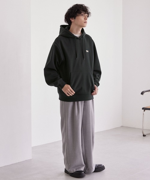 「PENNEYS」 プルオーバーパーカー M ライトグレー レディース_画像8