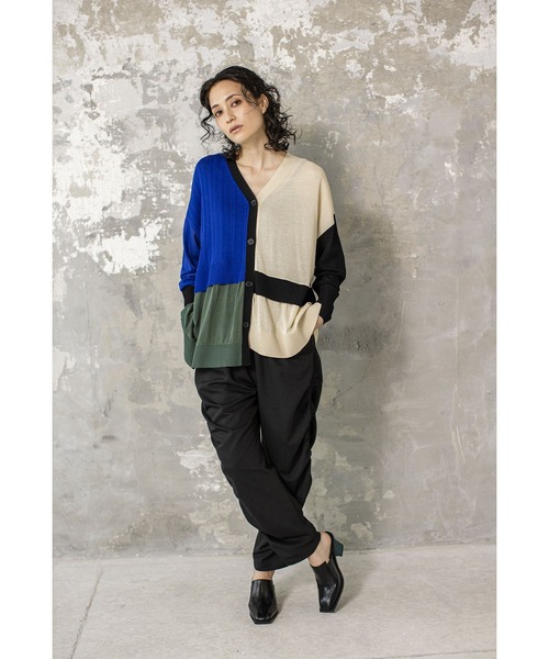 「OSMOSIS」 カーディガン ONE SIZE ベージュ レディース_画像5