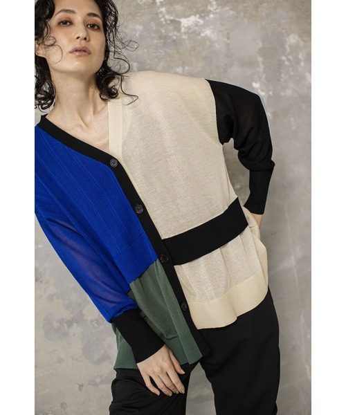 「OSMOSIS」 カーディガン ONE SIZE ベージュ レディース_画像9