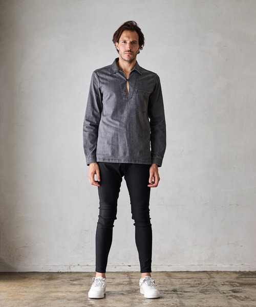 「RATTLE TRAP」 長袖シャツ S ブルー メンズ_画像2