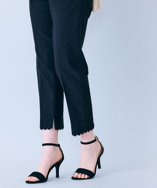 パンツ サブリナパンツ レディースの画像