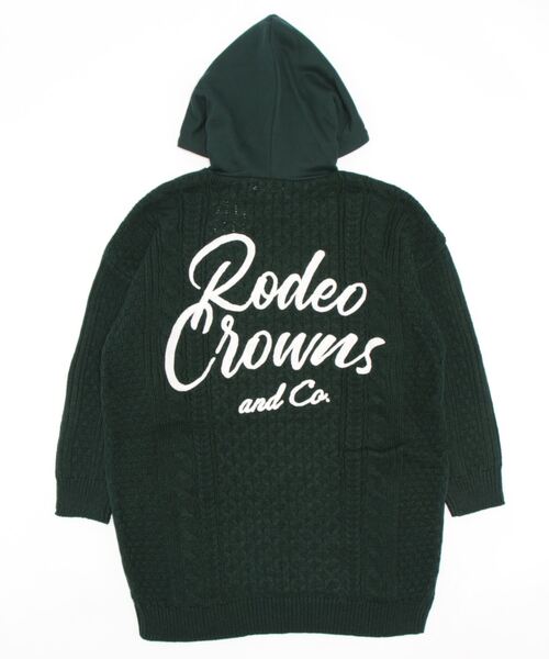 「RODEO CROWNS WIDE BOWL」 長袖ワンピース FREE 杢グレー レディース_画像4