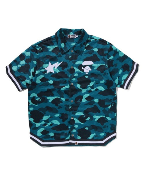 シャツ COLOR CAMO WARM UP SS SHIRT メンズの画像