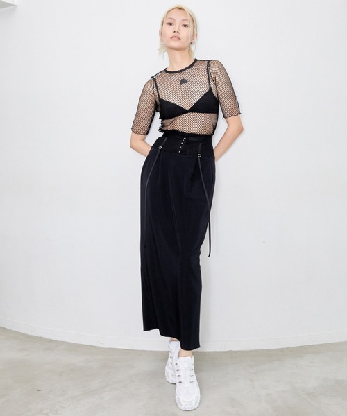 「THINGS THAT MATTER」 ロングスカート 1 ベージュ レディースの画像