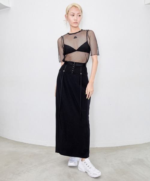 「THINGS THAT MATTER」 ロングスカート 1 ベージュ レディースの画像