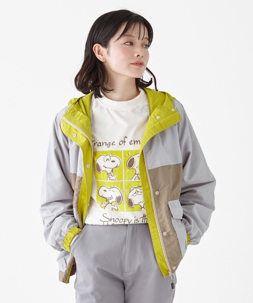 「KRIFF MAYER Lady's Collection」 マウンテンパーカー MEDIUM ライトグレー レディース_画像5