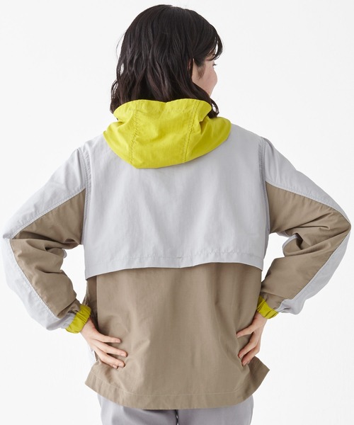 「KRIFF MAYER Lady's Collection」 マウンテンパーカー MEDIUM ライトグレー レディース_画像8