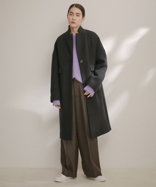 「SALON adam et rope'」 スラックス S ブラウン系その他 レディース_画像6