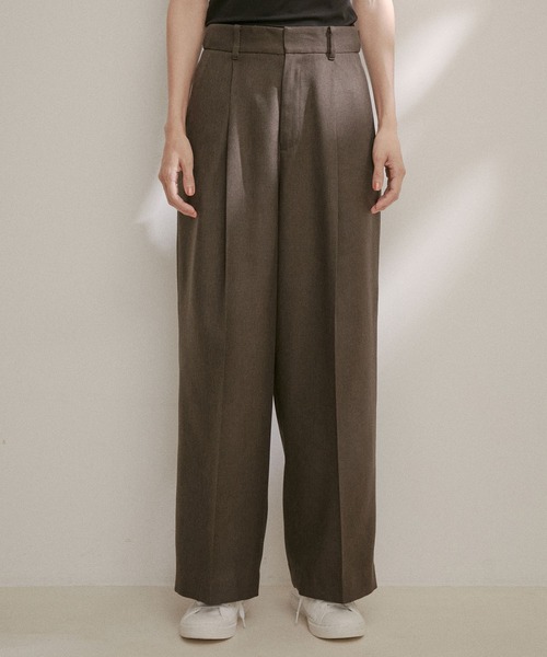 「SALON adam et rope'」 スラックス S ブラウン系その他 レディース_画像9