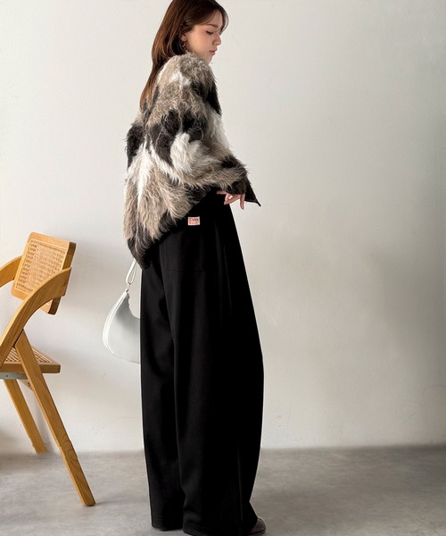「Java」 イージーパンツ X-LARGE ブラック レディース_画像3