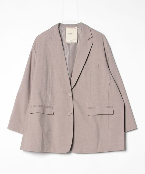 GREEN LABEL RELAXING テーラードジャケット ベージュ green label relaxing（グリーンレーベルリラクシング） テーラード