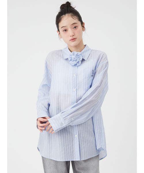LILY BROWN（リリーブラウン） ブラウス シャツ LilyBearシュシュ