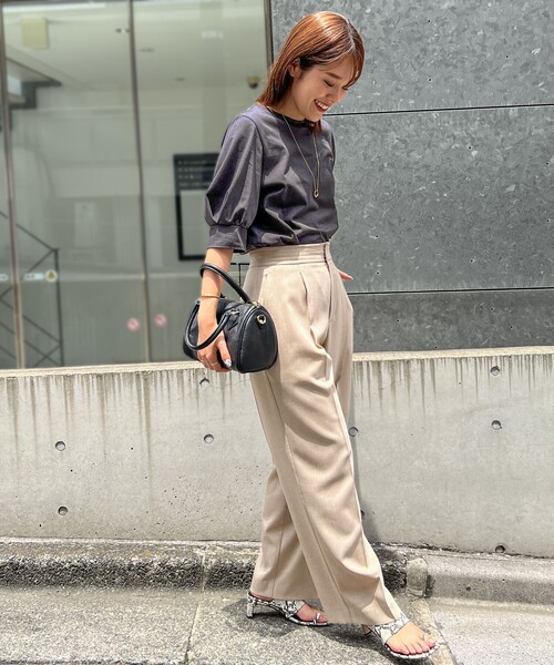 「NOLLEY'S」 半袖Tシャツ 36 ブラック レディース_画像2