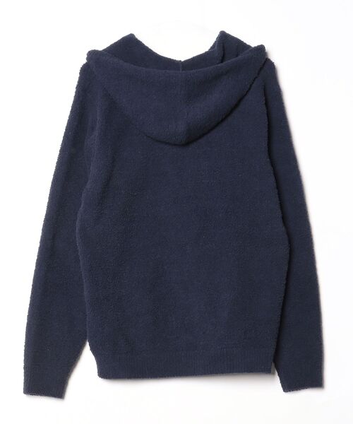 「Kashwere」 ジップアップパーカー M ネイビー メンズ_画像2