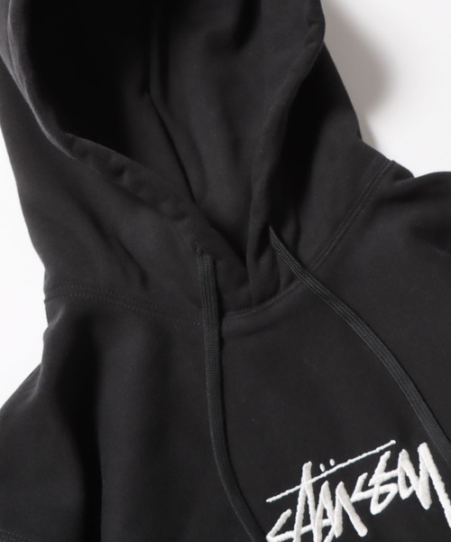 Stussy プルオーバーパーカー ブラック XL STUSSY（ステューシー） プルオーバーパーカー L ブラック メンズ