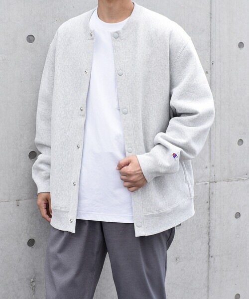 Champion（チャンピオン） カーディガン MEDIUM グリーン メンズ