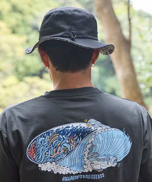 メガバス　ビラボン　ハット BILLABONG（ビラボン） 帽子 ハット メンズ MEGABASS UTILITY HAT
