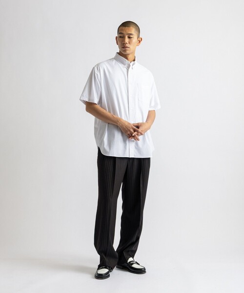 Saturdays NYC（サタデーズ ニューヨークシティ） シャツ 半袖 Oxford