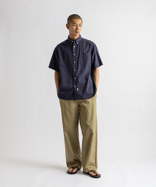 Saturdays NYC（サタデーズ ニューヨークシティ） シャツ 半袖 Oxford
